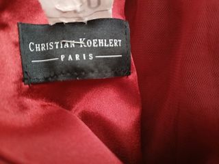 Vestido de fiesta rojo para mujer