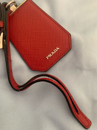 Etiqueta Prada Roja Bolso