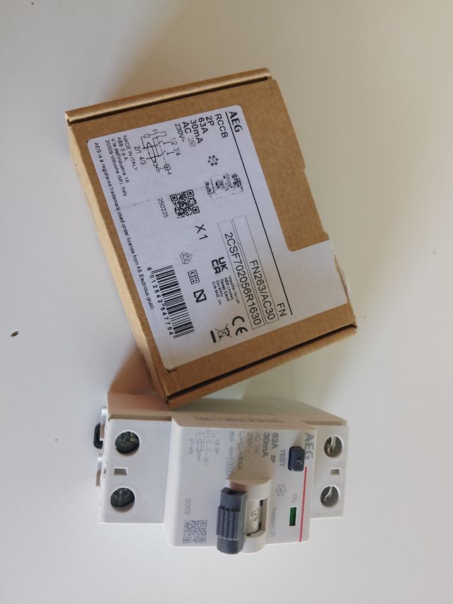 Diferencial 2P 63A 30mA