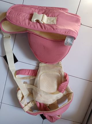 Mochila Portabebés Rosa
