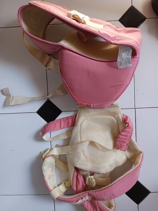Mochila Portabebés Rosa