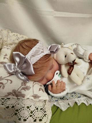 Bebé Reborn Silicona Completa Malvavisco