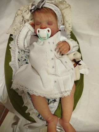 Bebé Reborn Silicona Completa Malvavisco