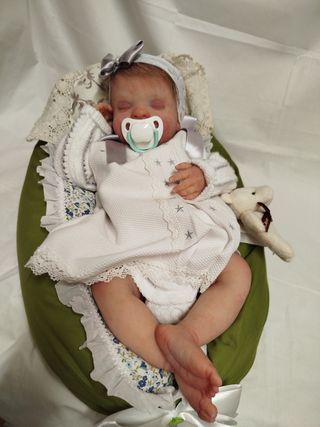 Bebé Reborn Silicona Completa Malvavisco
