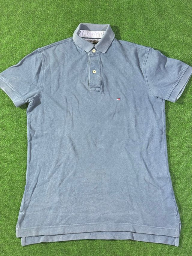 Polo Tommy Hilfiger Uomo Blu Tg. S