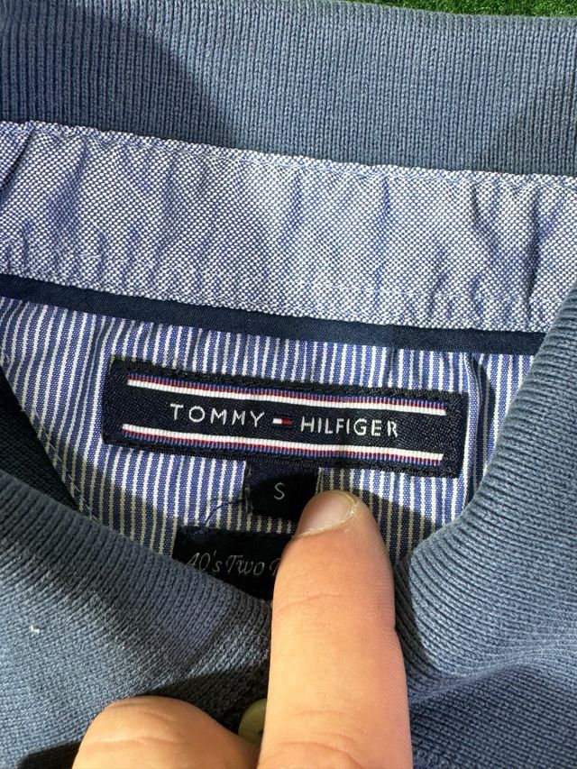 Polo Tommy Hilfiger Uomo Blu Tg. S