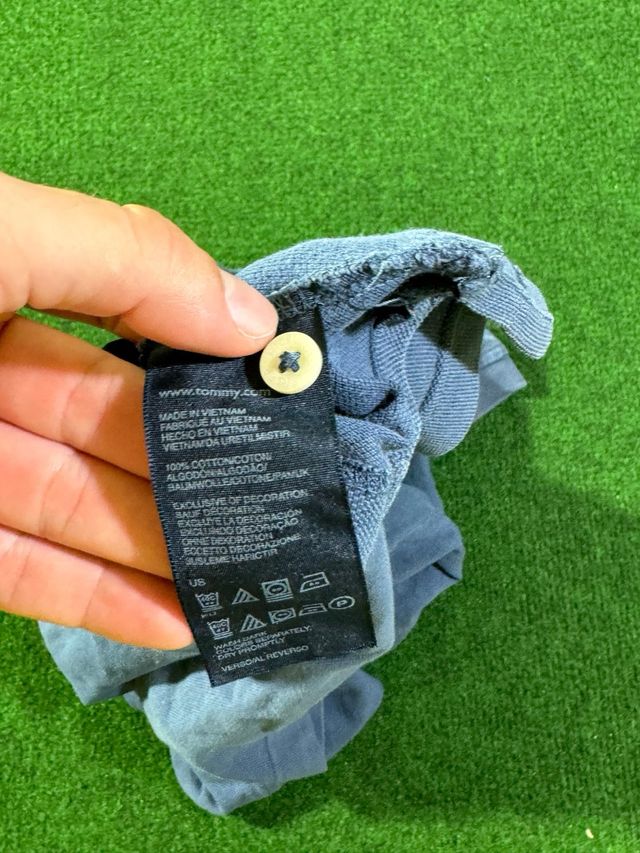 Polo Tommy Hilfiger Uomo Blu Tg. S