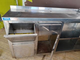 barra de bar de acero inoxidable