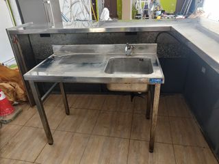 barra de bar de acero inoxidable