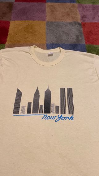 Camiseta Vintage Nueva York  1980s