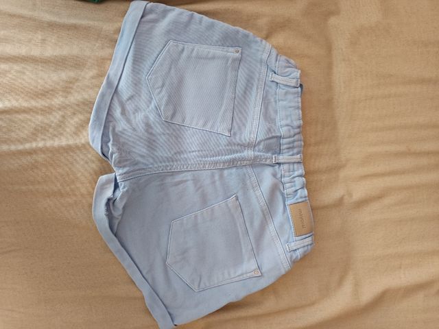 Pantalon corto Mayoral azul claro talla 18