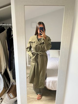 Gabardina Stradivarius