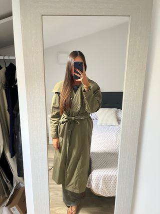 Gabardina Stradivarius