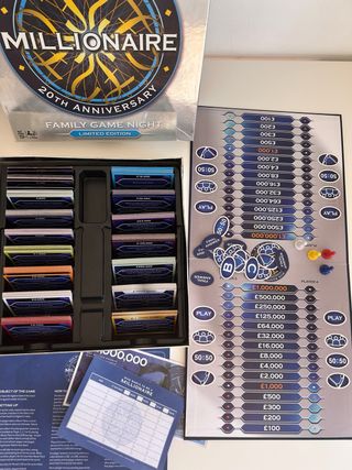 Millonario Juego de Mesa Edición 20 Aniversario