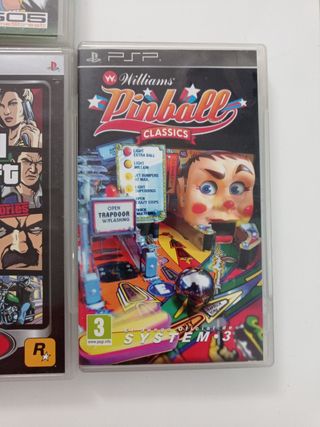Juegos PSP: Tekken, GTA, Bust-a-Move, Pinball