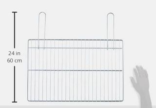 Parrilla barbacoa metalica 62 x 41 cm 
