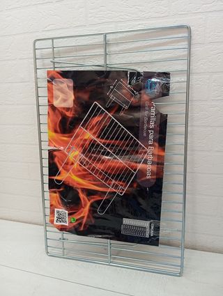 Parrilla barbacoa metalica 62 x 41 cm 
