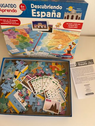 Puzzle Descubriendo España Clementoni
