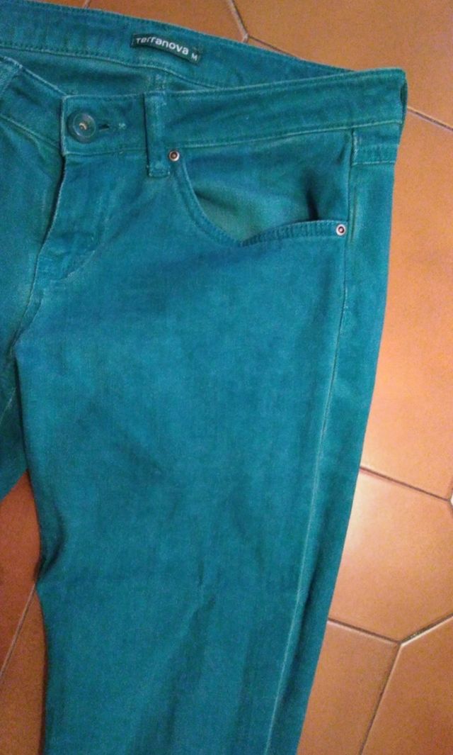 Jeans Terranova Teal Taglia M