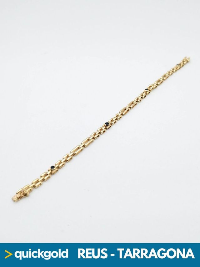 12GR.ORO 18K  PULSERA ESLABON CARTIER 035-05-00598