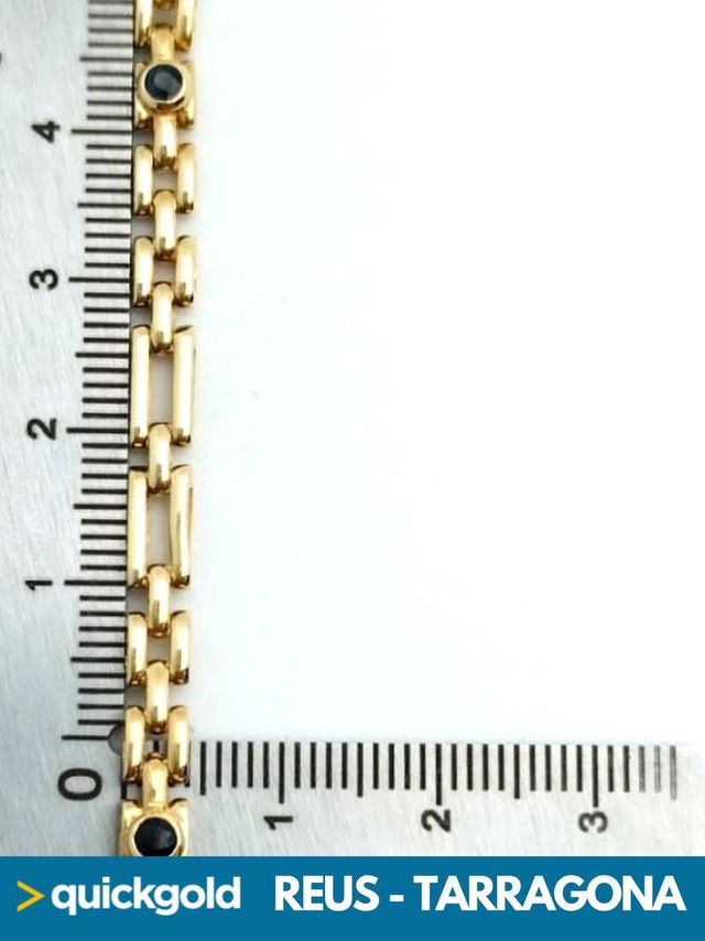 12GR.ORO 18K  PULSERA ESLABON CARTIER 035-05-00598