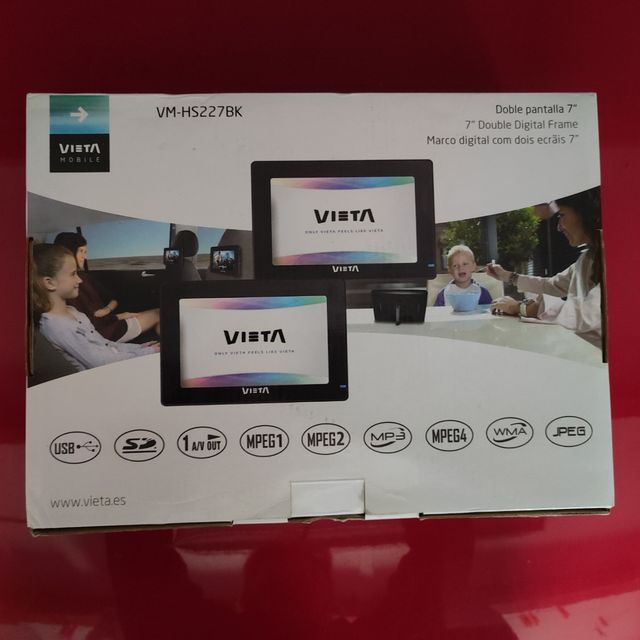 Vieta VM-HS227BK Doble Pantalla 7