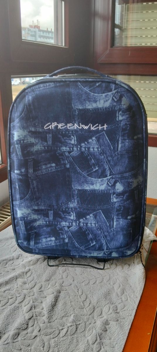 Equipaje Greenwich Azul y Gris