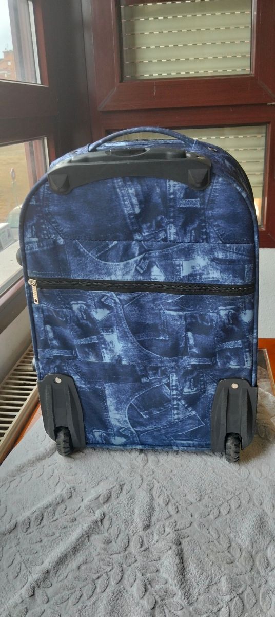 Equipaje Greenwich Azul y Gris