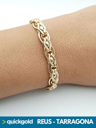 10.35GR ORO 18K PULSERA OCHOS 19.3CM 035-05-00558