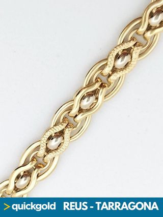 10.35GR ORO 18K PULSERA OCHOS 19.3CM 035-05-00558