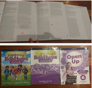 Libros de 1° ESO y 6°primaria
