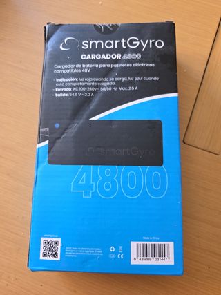 Cargador SmartGyro 4800 Patinete Eléctrico 