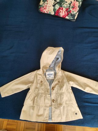 Chaqueta+gabardina 12-18 meses