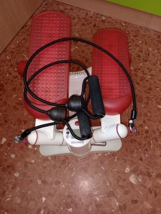 Máquina de step Domyos con cuerdas