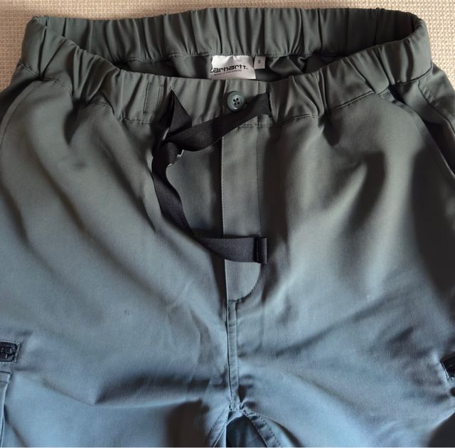 Carhartt Elmwood Shorts Talla S Verde Oliva