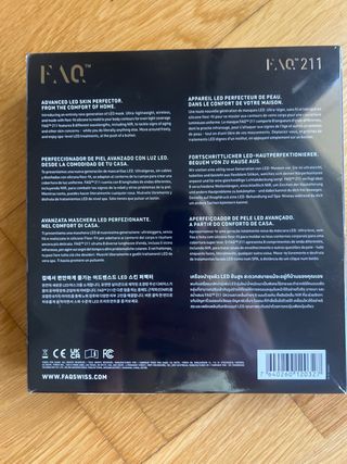 FAQ 211 Mascarilla LED Cuello y Escote