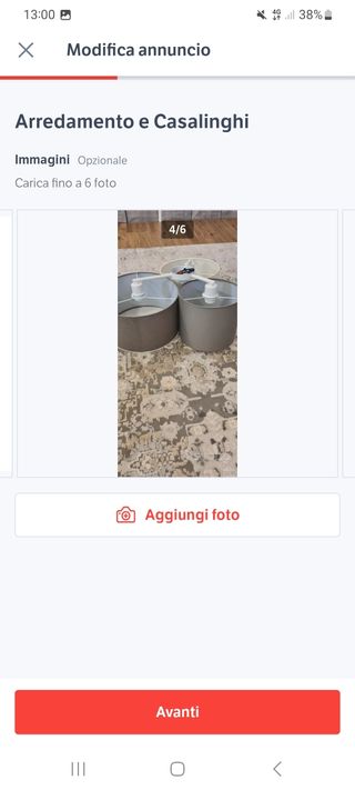 Plafoniera beige