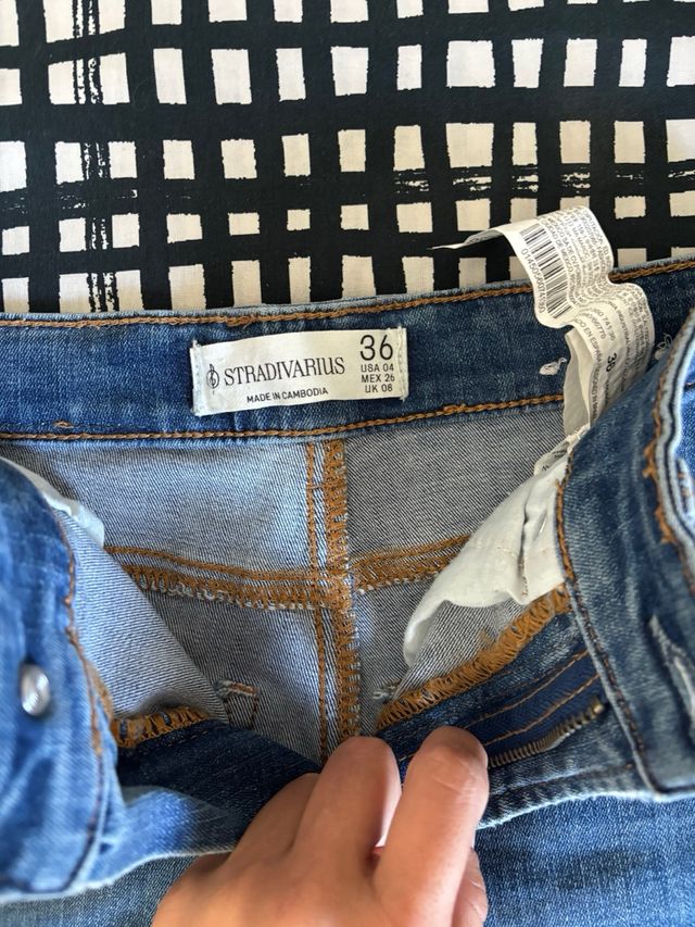 Vaqueros Slim Azules