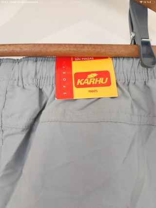 Pantalón Karhu Talla 14 (XS) Vintage Gris