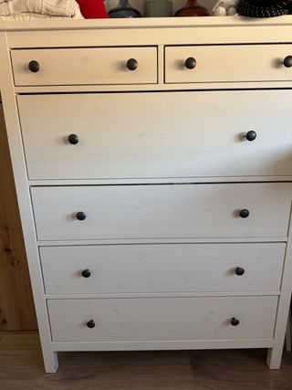 Cómoda IKEA Hemnes 6 cajones Blanca