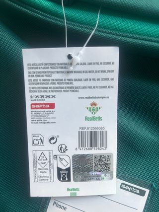Mochila Real Betis Balompié Verde