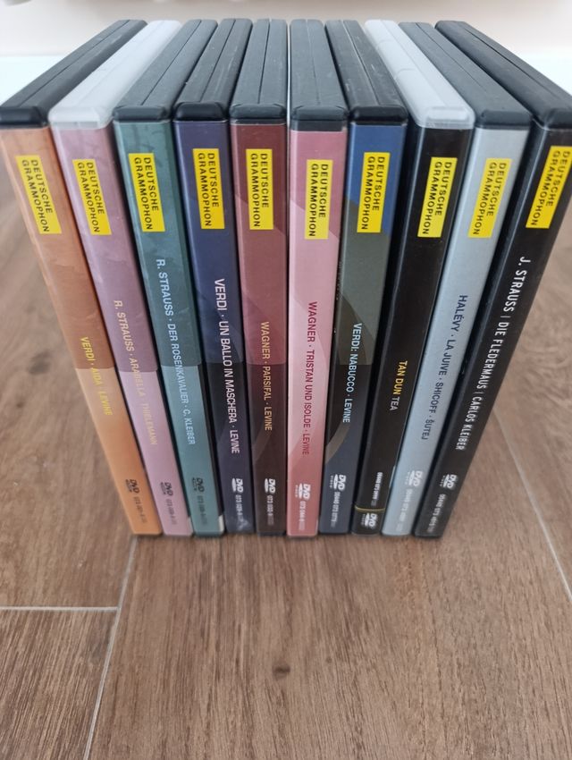 DVDs ópera Deutsche Grammophon