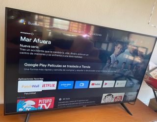 Televisión Smart TV Xiaomi P1E de 55 pulgadas.