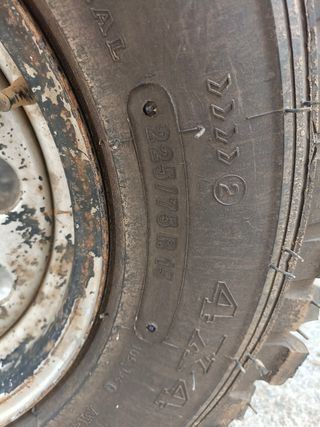 Ruedas de taco para 4x4 225/75/r15