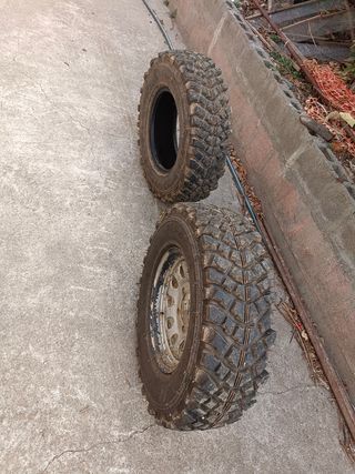 Ruedas de taco para 4x4 225/75/r15