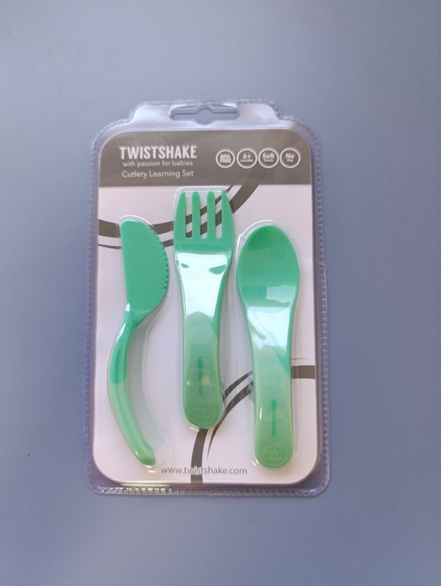 Cubiertos Twistshake para bebés (6 meses+)