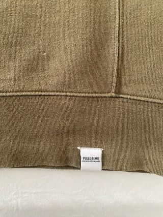 Sudadera Pull&Bear Verde Oliva