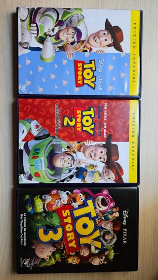 Trilogía Toy Story en DVD
