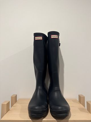 Botas de agua Hunter en color gris azulado