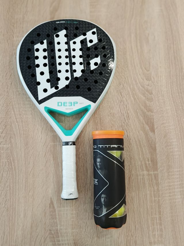 Pala Pádel Urich + Bote Bolas Nox